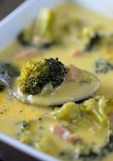 Broccoli Cheese Soup Recipe - Broccoli Cheese Soup makes a comforting, delicious homemade soup perfect for lunch or supper. Get this easy broccoli cheese soup recipe the whole family will love. // addapinch.com