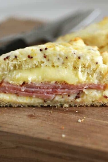 Croque Monsieur Recipe from addapinch.com