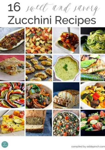 Zucchini Recipe from addapinch.com