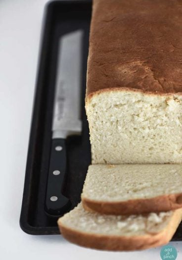 Sandwich Bread Recipe from addapinch.com