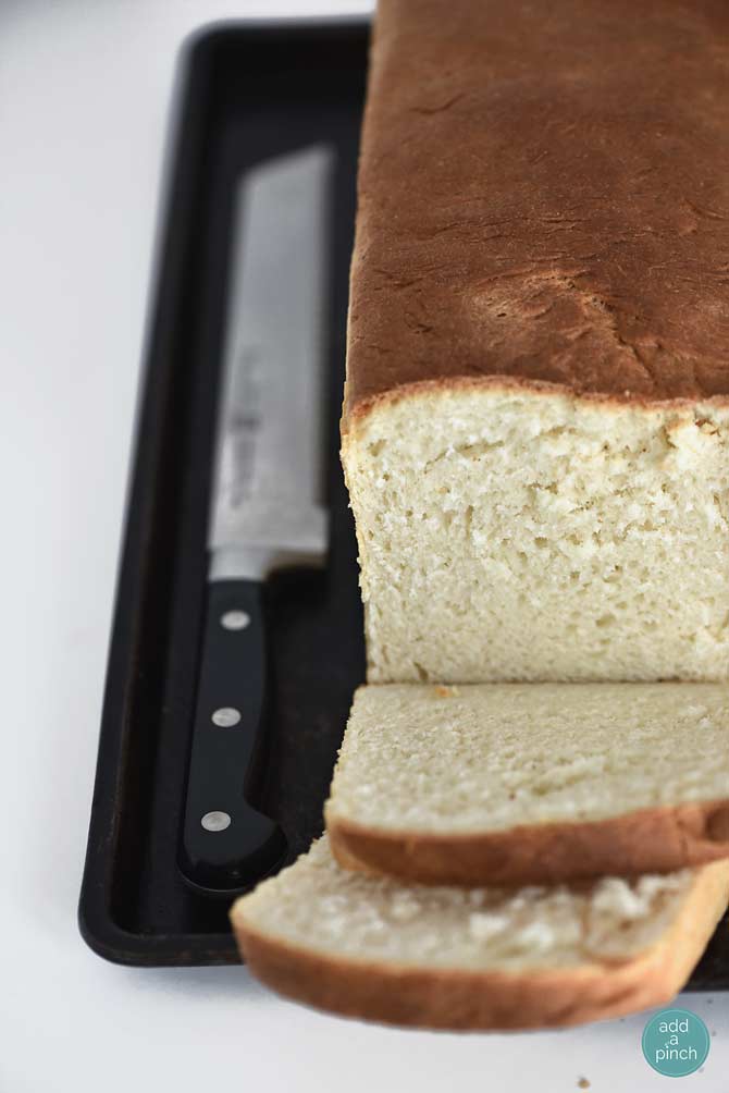 Sandwich Bread Recipe from addapinch.com