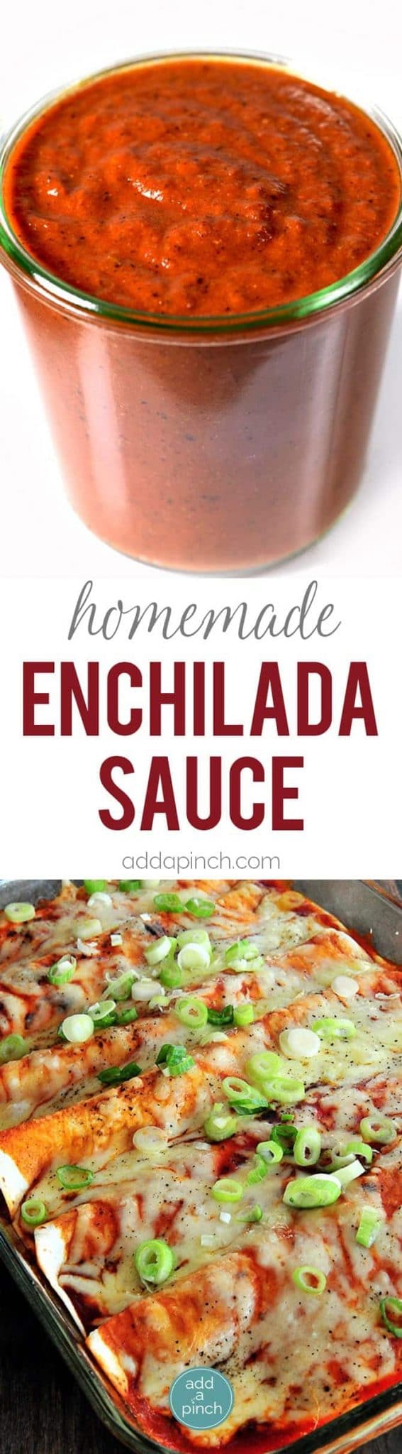 Homemade Enchilada Sauce Recipe Add A Pinch