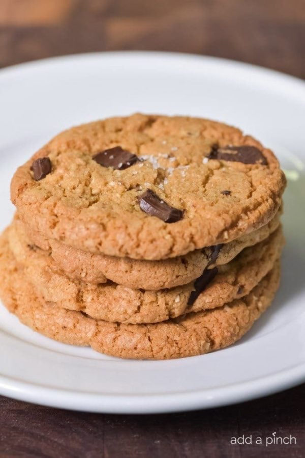 Brown Butter Dark Chocolate Chunk Cookies Recipe Add a Pinch