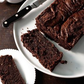 Chocolate Zucchini Bread makes a moist, delicious recipe perfect for serving for breakfast, brunch, a snack or even dessert! // addapinch.com