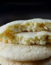 The BEST Chewy Sugar Cookies Recipe - Absolutely the BEST sugar cookie recipe I've ever tasted! These sugar cookies are soft, chewy and produce a flavorful bakery style soft sugar cookie! Quick and easy to make, this sugar cookie recipe makes cookies that turn out perfectly every single time! // addapinch.com