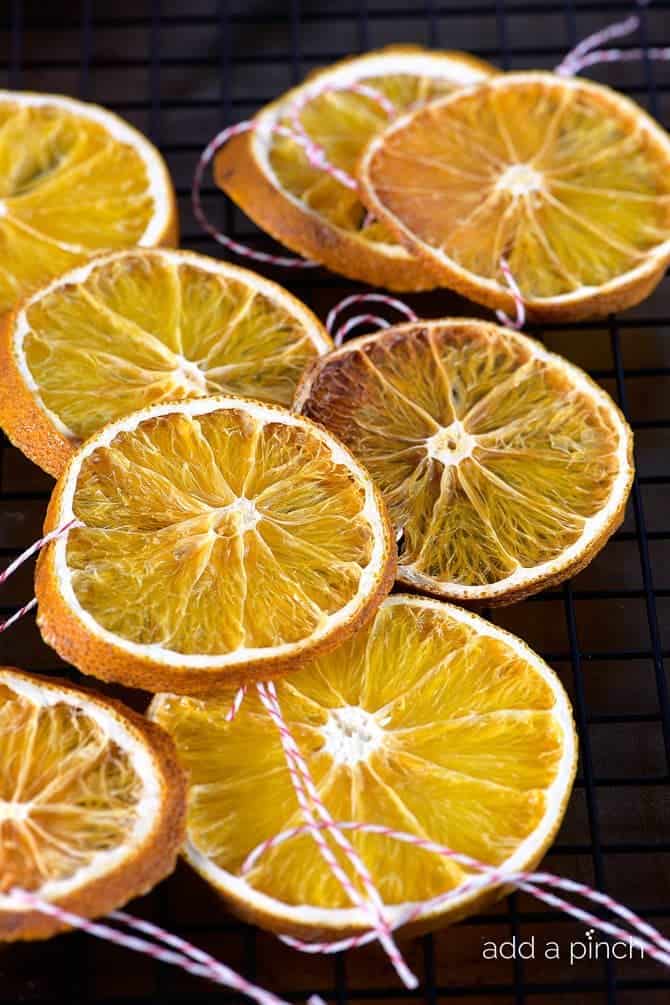 How to dry orange slices