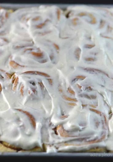Bart's Cinnamon Rolls - This cinnamon roll recipe produces perfectly light and fluffy cinnamon rolls every time! So simple to make, this is a family favorite cinnamon roll recipe! // addapinch.com