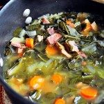 Southern Pot Likker Soup //addapinch.com
