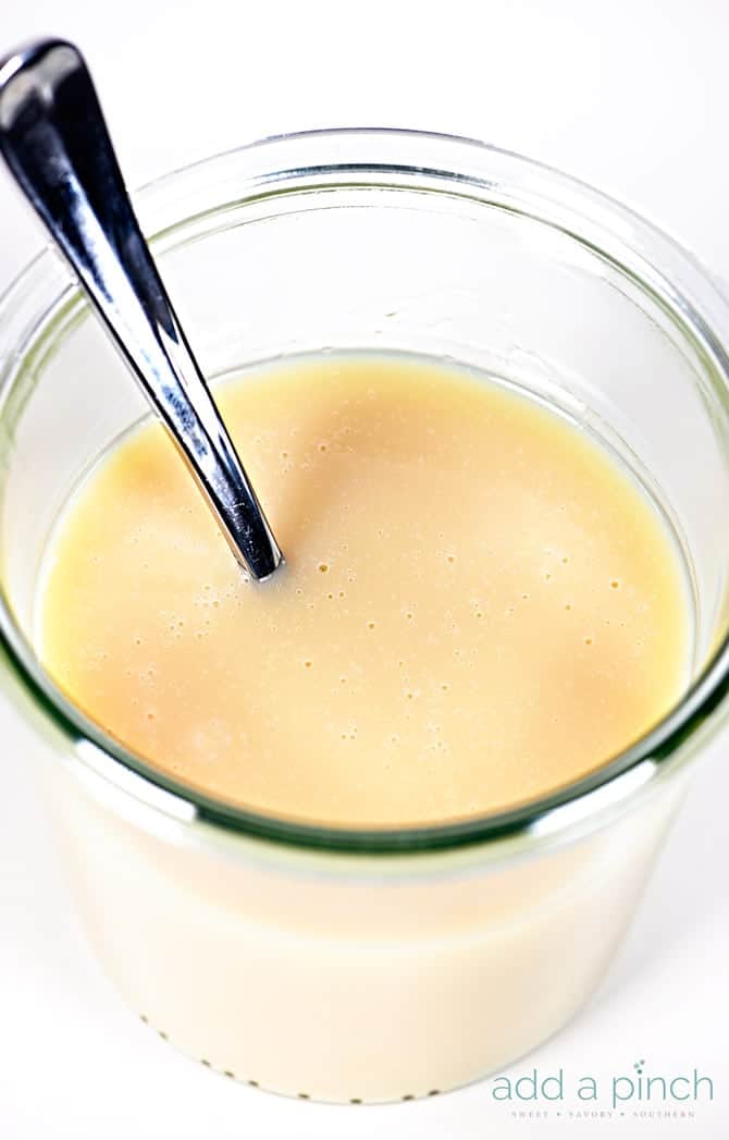 Homemade Sweetened Condensed Milk Recipe - Add a Pinch