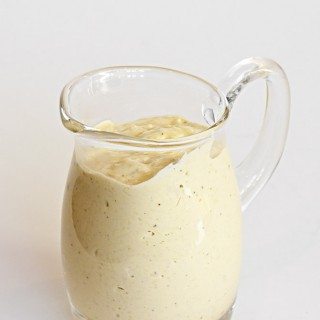 Classic Caesar Salad Dressing - Classic Caesar Dressing is creamy and delicious! A restaurant-style caesar salad dressing made at home! // addapinch.com