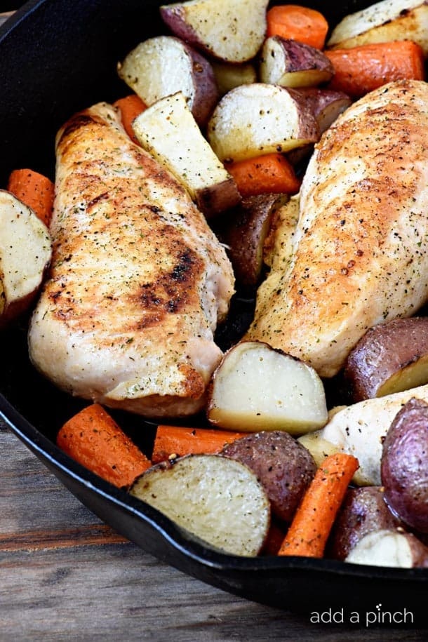 Skillet Ranch Chicken Recipe - Add a Pinch