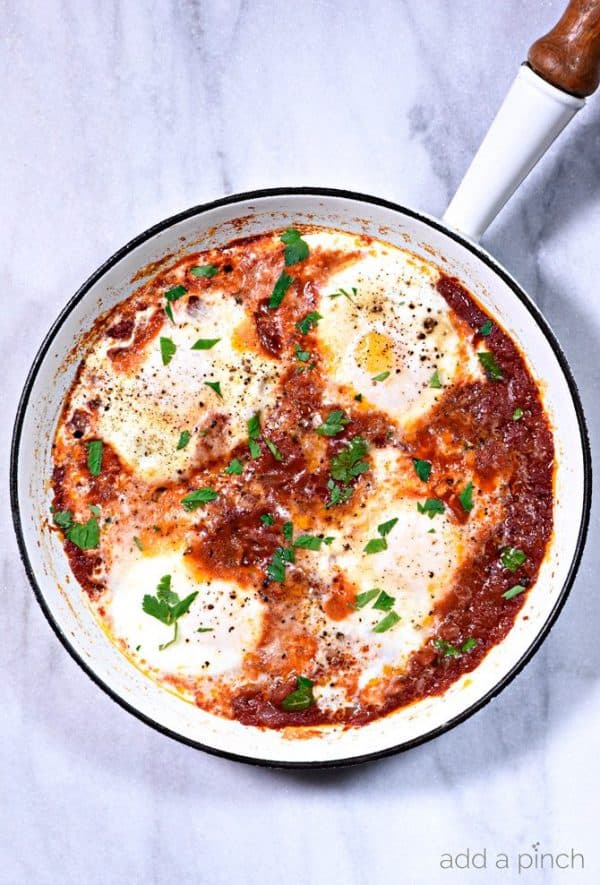 Eggs in Purgatory Recipe Add a Pinch