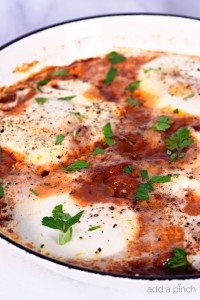 Eggs In Purgatory Recipe - Add A Pinch