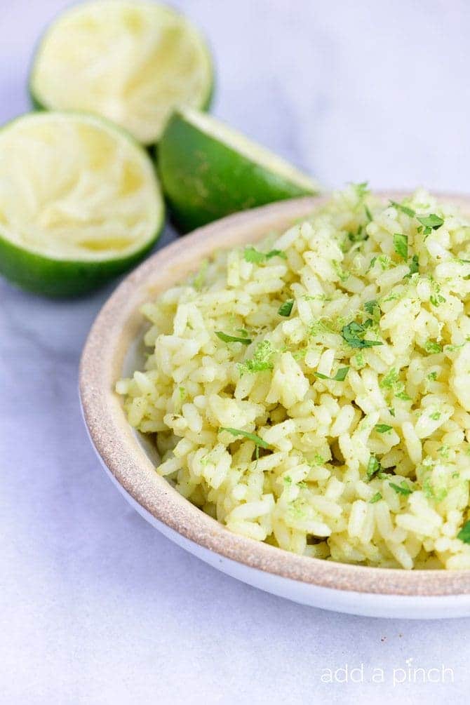 Cilantro Lime Rice Recipe Add A Pinch
