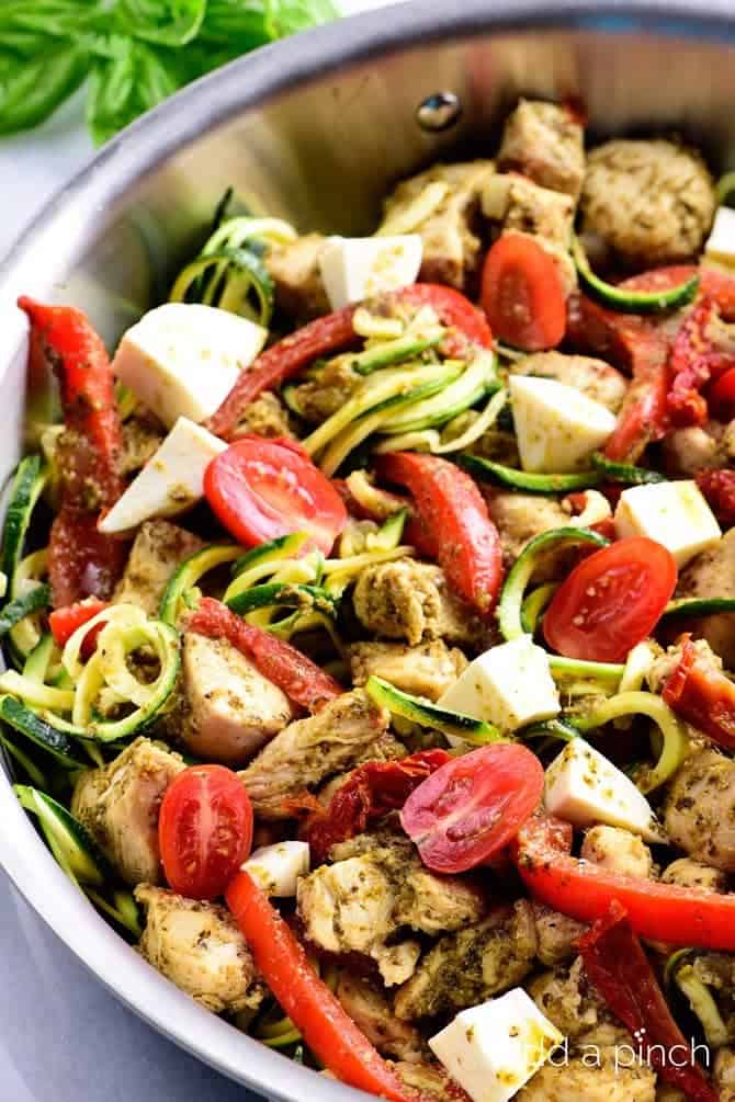 One Pan Pesto Chicken Recipe Add A Pinch