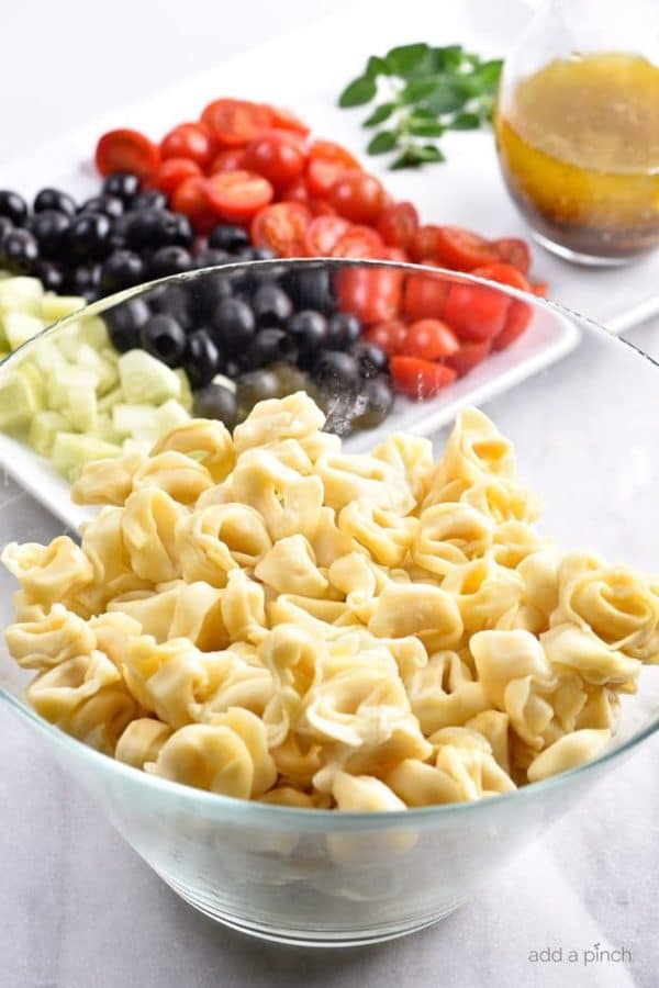 Easy Tortellini Pasta Salad Recipe Add a Pinch