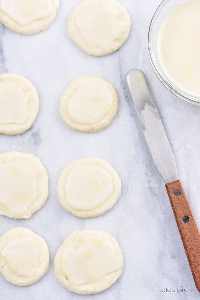 Lemon Shortbread Cookies - Dessert for Two