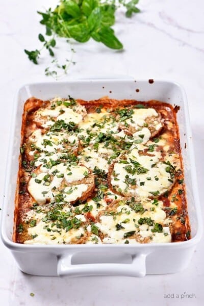 Eggplant Parmesan Recipe - Add a Pinch