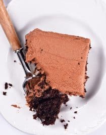 Best Chocolate Cake Recipe (9x13 Recipe) - This is the easiest 9x13 chocolate cake recipe I've ever made. Adjusted from my Best Chocolate Cake that everyone absolutely loves, I've now made the cake even easier and sized for a 9x13 sheet cake! // addapinch.com