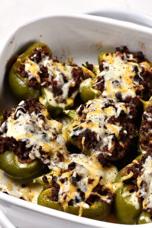 Chili Stuffed Peppers Recipe - Add a Pinch