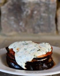 Baked Eggplant Parmesan Stacks Recipe - These Baked Eggplant Parmesan Stacks make a mighty delicious main dish that everyone will love! This quick and easy dish comes together in less than 30 minutes! // addapinch.com