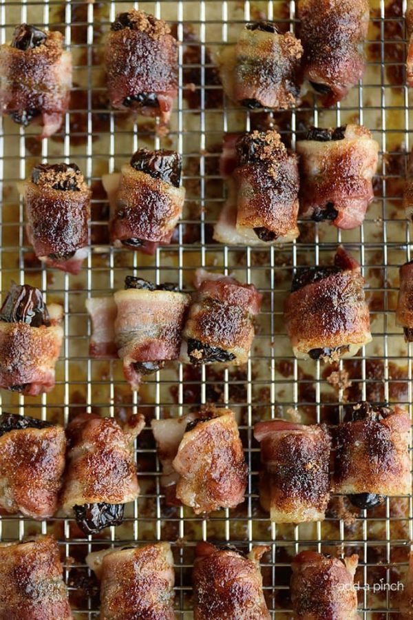 Bacon wrapped dates recipe add a pinch