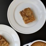 Cinnamon Swirl Oat Blondies Recipe - This Cinnamon Swirl Oat Blondie recipe is a delicious blondie made even better with the addition of oats and a fabulous cinnamon swirl throughout! // addapinch.com