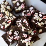 Peppermint Fudge Recipe - Peppermint Fudge makes a holiday favorite fudge recipe! A mint and chocolate lovers' dream! // addapinch.com