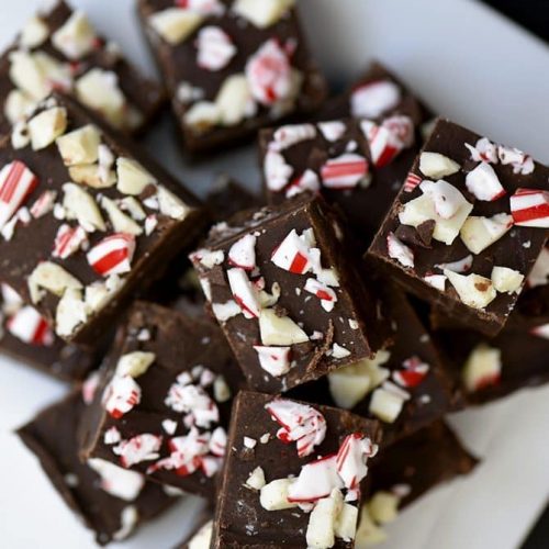 Peppermint Fudge Recipe - Add a Pinch