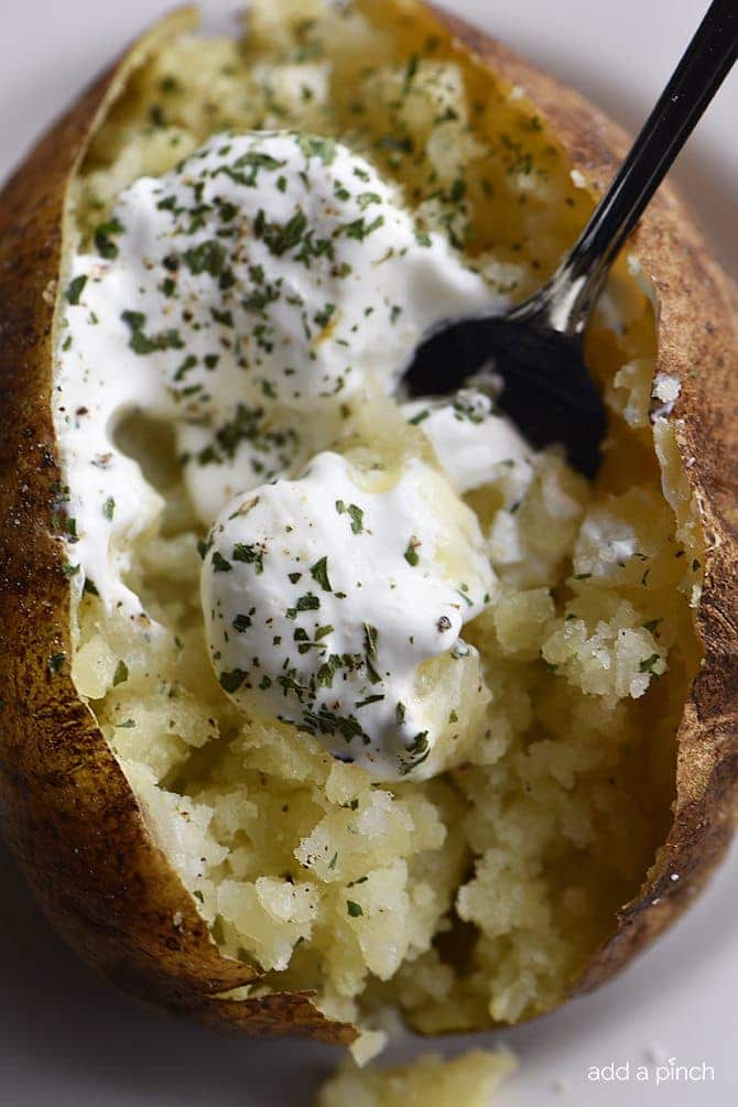 Perfect Baked Potato Recipe - Add a Pinch