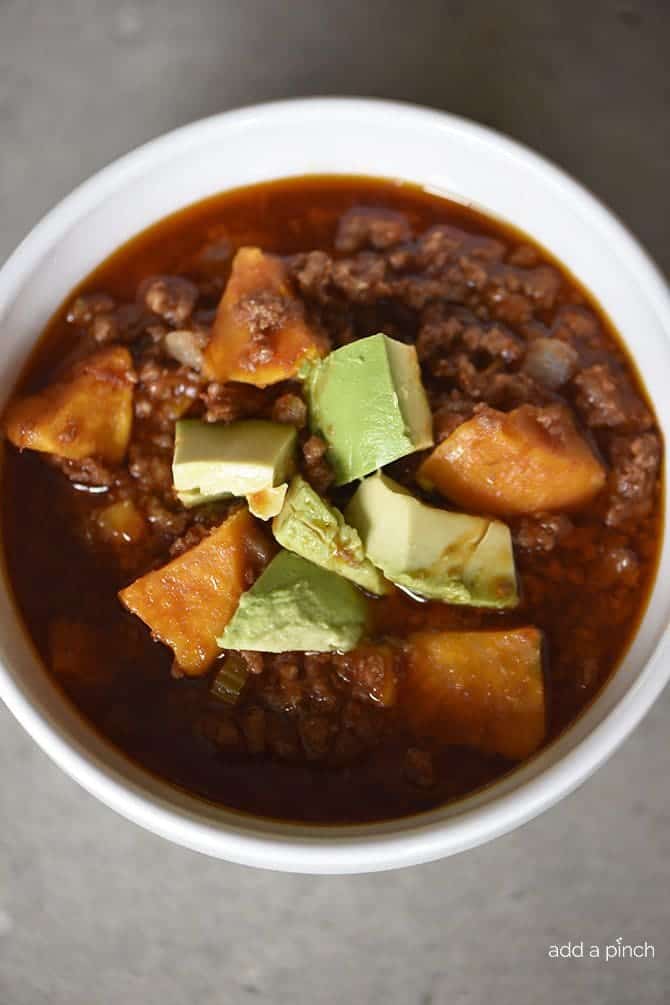 Instant Pot Beef and Sweet Potato Chili Recipe