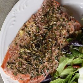 Lemon Garlic Butter Salmon Recipe Add A Pinch