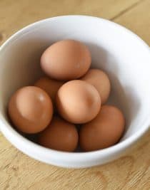Instant Pot Hard "Boiled" Eggs Recipe - Instant Pot Hard "Boiled" Eggs are perfectly cooked and so easy to peel when cooked in the pressure cooker. Quick, easy and fail proof hard boiled eggs every time. // addapinch.com