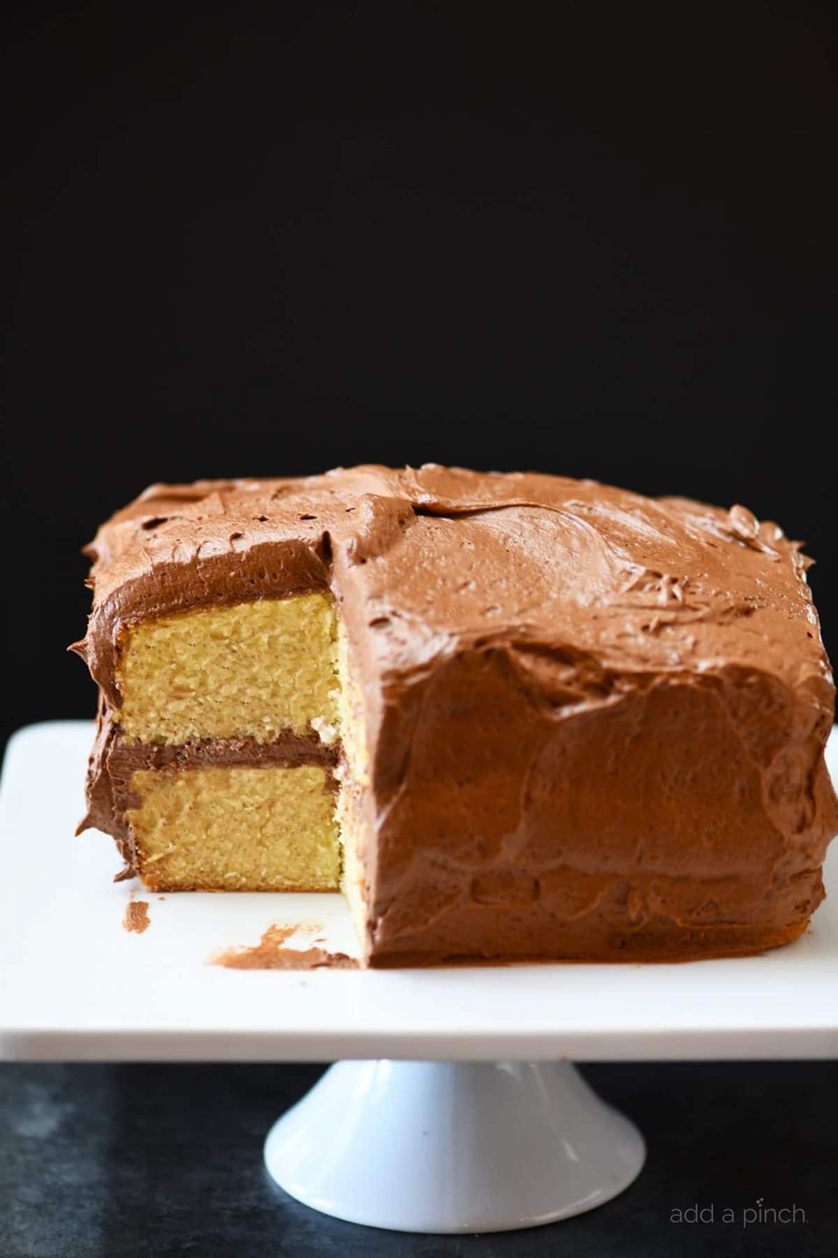 The Best Vanilla Cake Recipe! - Add a Pinch