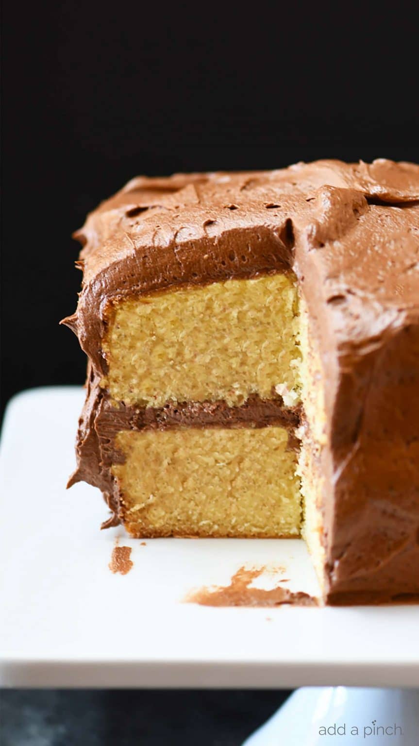 The Best Vanilla Cake Recipe! - Add a Pinch