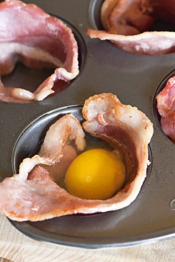Bacon Egg Cups Recipe Add a Pinch
