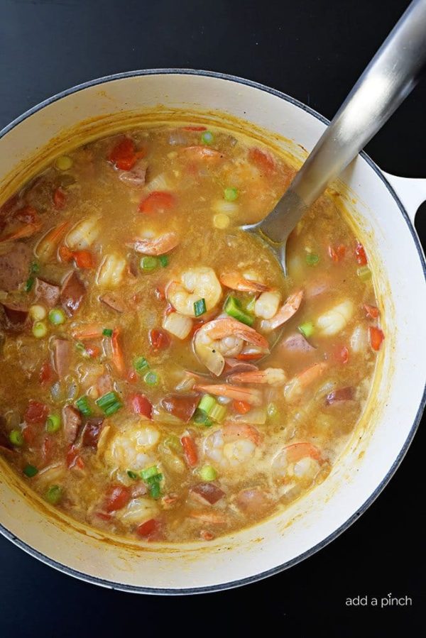 Easy Shrimp and Sausage Gumbo Recipe Add a Pinch