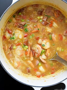 Easy Shrimp and Sausage Gumbo Recipe
