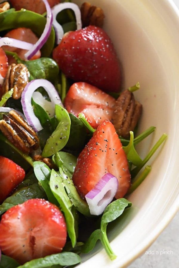 Strawberry Spinach Salad Recipe - Add a Pinch