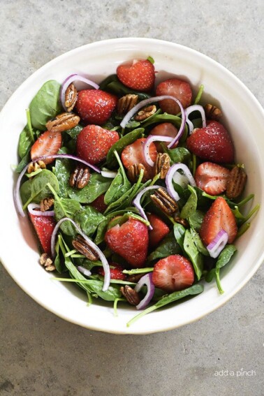 Strawberry Spinach Salad Recipe - Add a Pinch