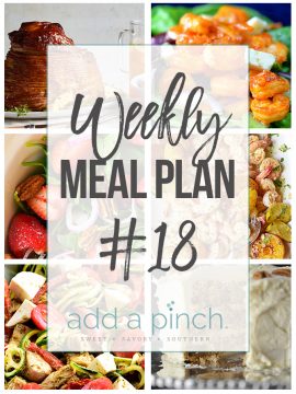 Weekly Meal Plan #18