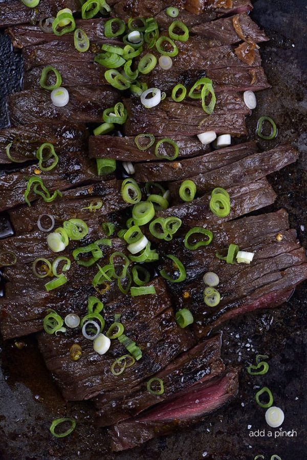 Honey Soy Skirt Steak Recipe Add a Pinch