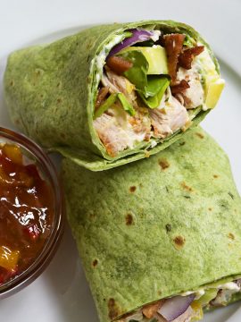 Sweet and Spicy Chicken Wraps Recipe