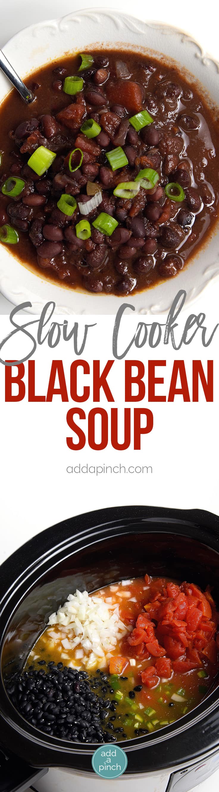 Slow Cooker Black Bean Soup - The Magical Slow Cooker