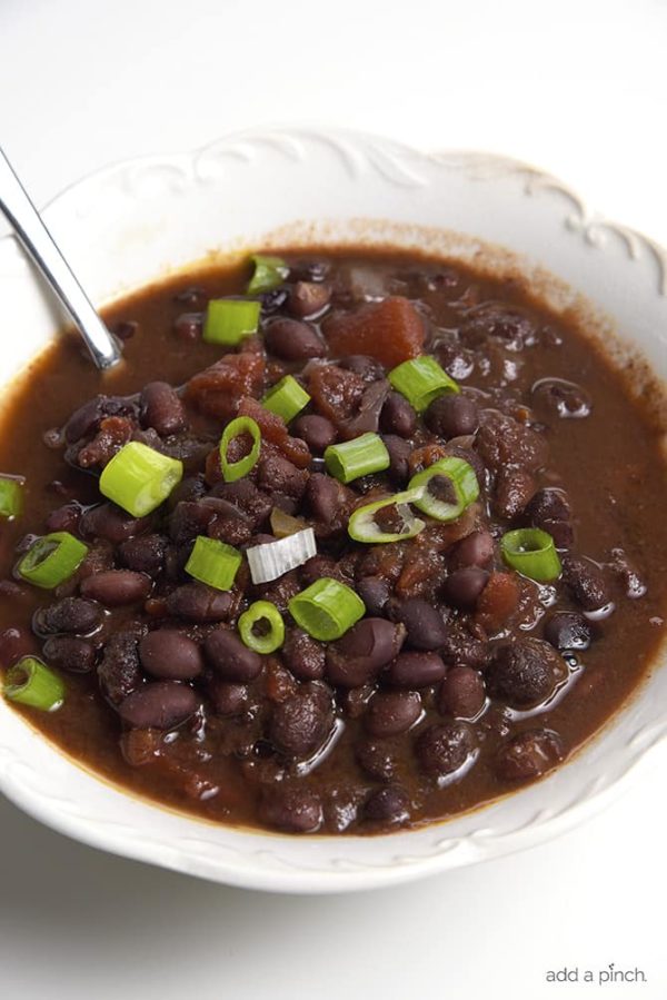 Slow Cooker Black Bean Soup Recipe Add a Pinch