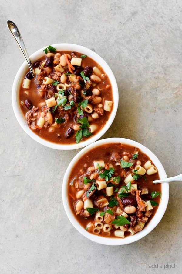 Pasta Fagioli Recipe - Add a Pinch