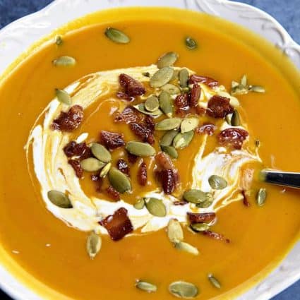 Creamy Pumpkin Soup Recipe - Add a Pinch