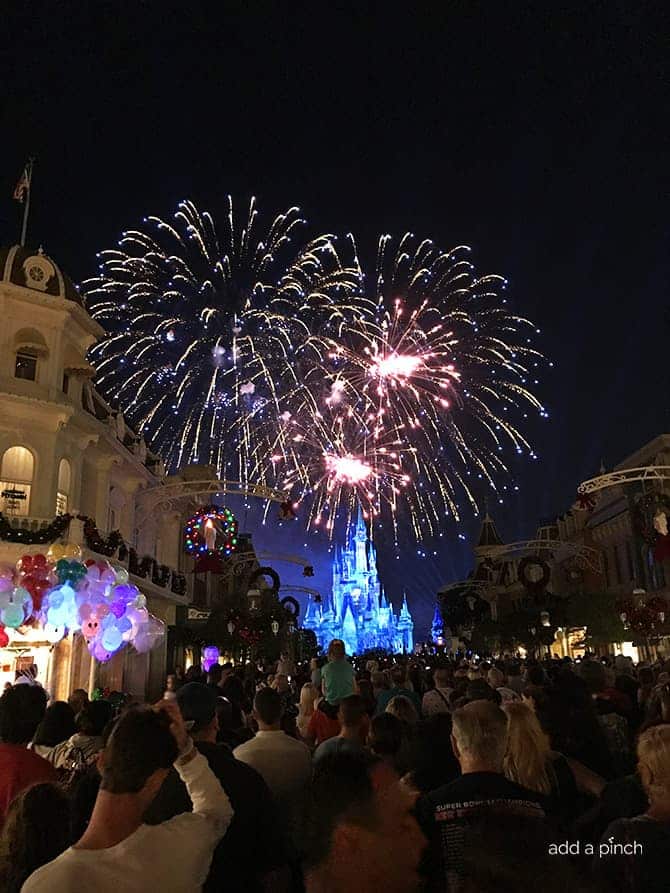 Disney Fireworks Show 2017 // addapinch.com