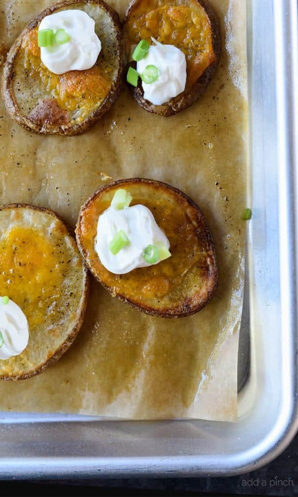 Loaded Potato Skin Bites Recipe Add a Pinch