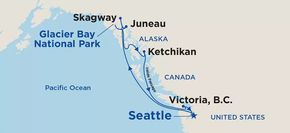 Princess Alaska Cruises Seattle // addapinch.com